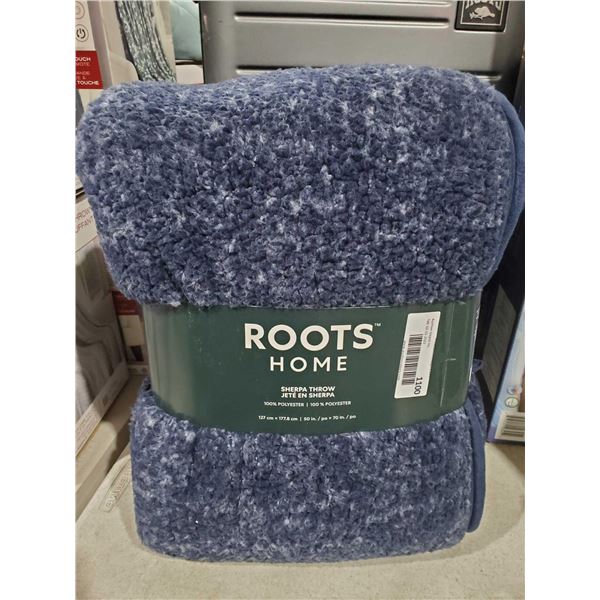 roots home sherpa throw 50" x 70"