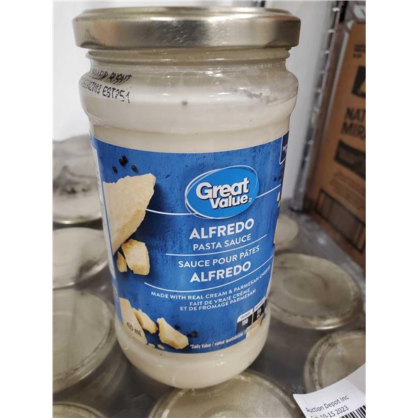 great value alfredo sauce 12 x 410ml