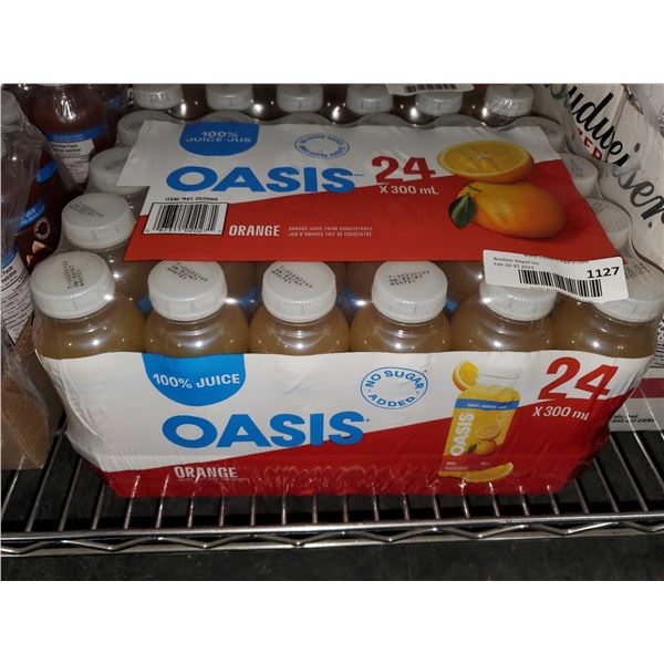oasis orange juice 24 x 300ml