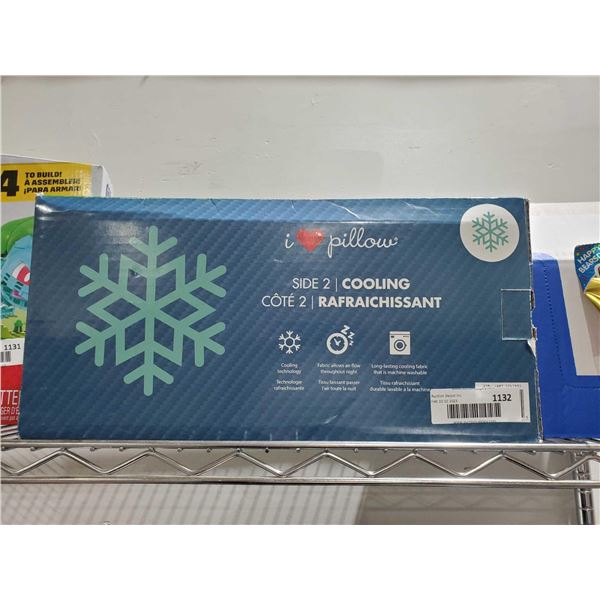 i heart pillow 2 side cooling pillow