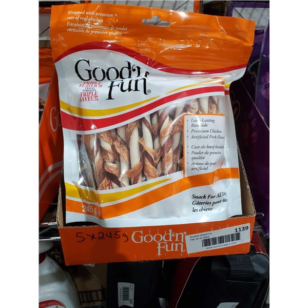 good n fun dog bones 4 x 340g