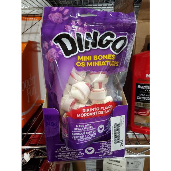 dingo mini bones 4 x 140g