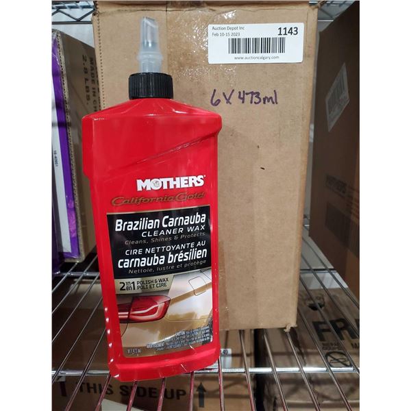 brazilian carnauba cleaner wax 6 x 473ml