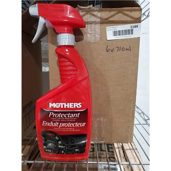 mothers rubber and plastic vinyl protectant 6 x 710ml