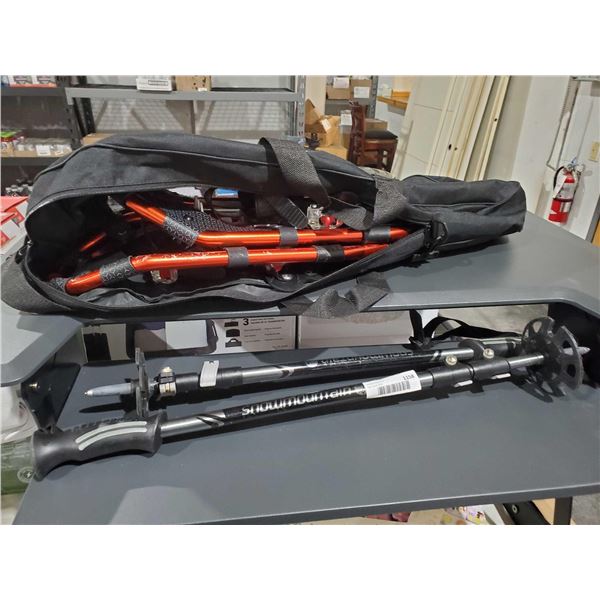 Snowmountain 826 Snowshoes & Poles with Storage Bag