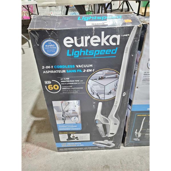 Eureka lightspeed 2 in 1 Cordless Vacuum