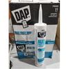 Image 1 : DAP Alex Fast Dry White Acrylic Caulk plus Silicone 12x300ml