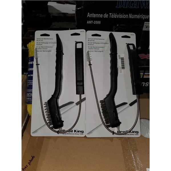 Broil King Venturi & Maintenance Brush Kit lot of 2