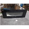 Image 1 : Electric Flushmount Fireplace 42"x17" (outside edge)