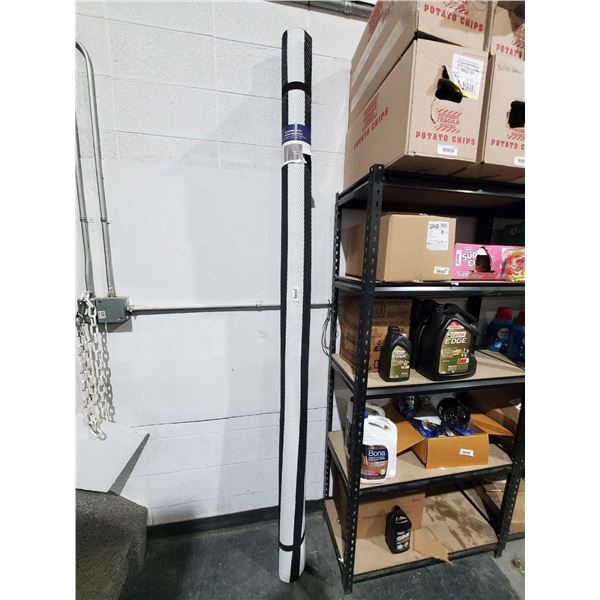 Sonoma Outdoor Rug 8'x8'- Black & White Striped