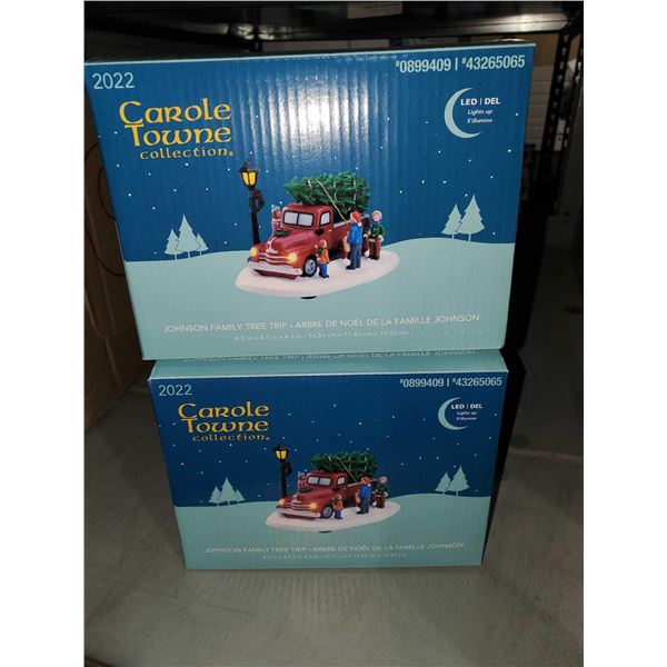 Carole Towne Collection LED Light "Johnson Family Tree Trip" 6.5"x4..5"x4.3"