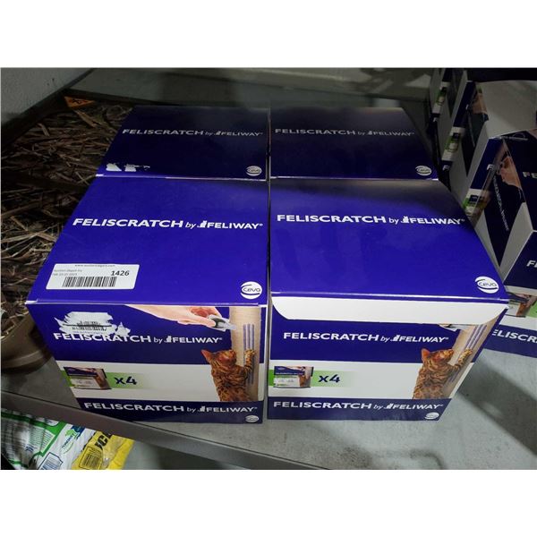 Feliscratch by Feliway Pheromone Attractant 4x(4 Packs of 9 - 5ml Pipettes)