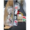 Image 1 : Box of Misc Plumbing Supplies