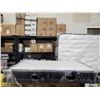Image 2 : Electric Adjustable Ergonomic Bed Frame with feet - Size Double - Out of box - Gray - May not look e