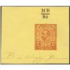 Image 1 : Rare 2d. MNH Color Essay of King George V 1910 issue of Great Britain