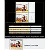 Image 1 : Printing Shifted Error 2008 5Rs Pair with right side margins in Dr. Benjamin Peary Pal  Stamps.