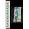 Image 2 : Error Strip of 10 Definitive Stamps of 1981, 5np Pisciculture, Double Flipped Paper.