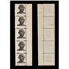 Image 2 : Error Strip of 5 Definitive Stamps of 1988 Mahatama Gandhi Issue printing shifting towards upwards r