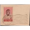 Image 1 : Very Rare Gandhi 10Rs Stamp tied on Paper with Cancellation of INDIAN EMBASSY -NEPAL.