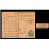 Image 2 : Exceedingly Rare Mahatma Gandhi Signed Post Card of 1929 of KGV Half Anna dispatched from Sabarmati 