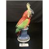 Image 1 : 11.5" T Vintage Porcelain Parrot