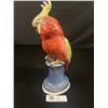 Image 2 : 11.5" T Vintage Porcelain Parrot