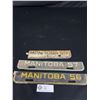 Image 1 : A Nice Lot of Manitoba License Plate Tabs