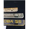 Image 3 : A Nice Lot of Manitoba License Plate Tabs