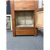 Image 2 : Antique Brantford Refridgerator Icebox in Fantastic Shape 23" W x 15" Deep 38" Tall NO SHIPPING