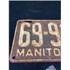 Image 2 : 1930 Manitoba License Plate