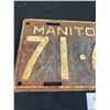 Image 2 : 1939 Manitoba License Plate