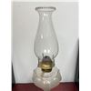 Image 2 : Antique 17 "T Glass Oil Lamp