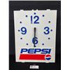 Image 1 : Vintage 13" x 17" Pepsi Wall Clock