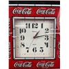 Image 2 : Vintage 14.5" x 14.5" Coca Cola Clock