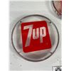 Image 2 : Lot of Chrome and Center Glass 7 Up & Pepsi Face Plates