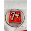 Image 3 : Lot of Chrome and Center Glass 7 Up & Pepsi Face Plates