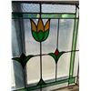 Image 2 : Antique 20.5 x 22 Stained Glass Window in Frame from England NO Chips or Cracks NO SHIPPING