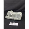 Image 2 : 7" L  x 3" T Soap Stone Puppy