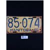 Image 1 : 1946 Manitoba License Plate