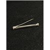 Image 1 : Birks/Dingwall Vintage Sterling Silver Bar Pin