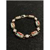 Image 1 : Very Old Italian Micro Mosaik Bracelet, w/ Replaced Lobster Clasp