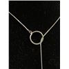 Image 3 : .925 Sterling Silver w/Large Pearl Pendant Necklace