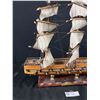 Image 2 : Fragata Espanola 1780 Ship Approx. 21" Long x 16 1/2" Tall NO SHIPPING