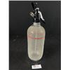 Image 1 : Vintage Wire Encased Syphon Soda Bottle w/Red Line