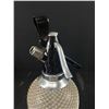 Image 2 : Vintage Wire Encased Syphon Soda Bottle w/Red Line