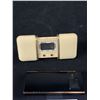 Image 2 : Vintage Advance Travel Alarm & Calibri Slim Lighter