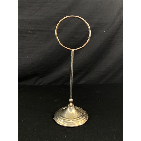 Hotel Vancouver Vintage, Silver Table Stand (Place Card)