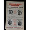 Image 2 : 2 Large 1936 Lidholm Brake Boosters Ford Cars Chart, Appros. 13 1/2" x 21 1/2". Heavy Cardstock