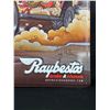 Image 2 : NOS Raybestos Ratttlesnake Brake & Chasis 2014 Toyota Die Cut & Embossed Tin Sign w/Original  Box, A