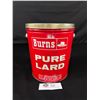 Image 1 : Vintage Burns 5Lb Lard Pale, Nice Condition